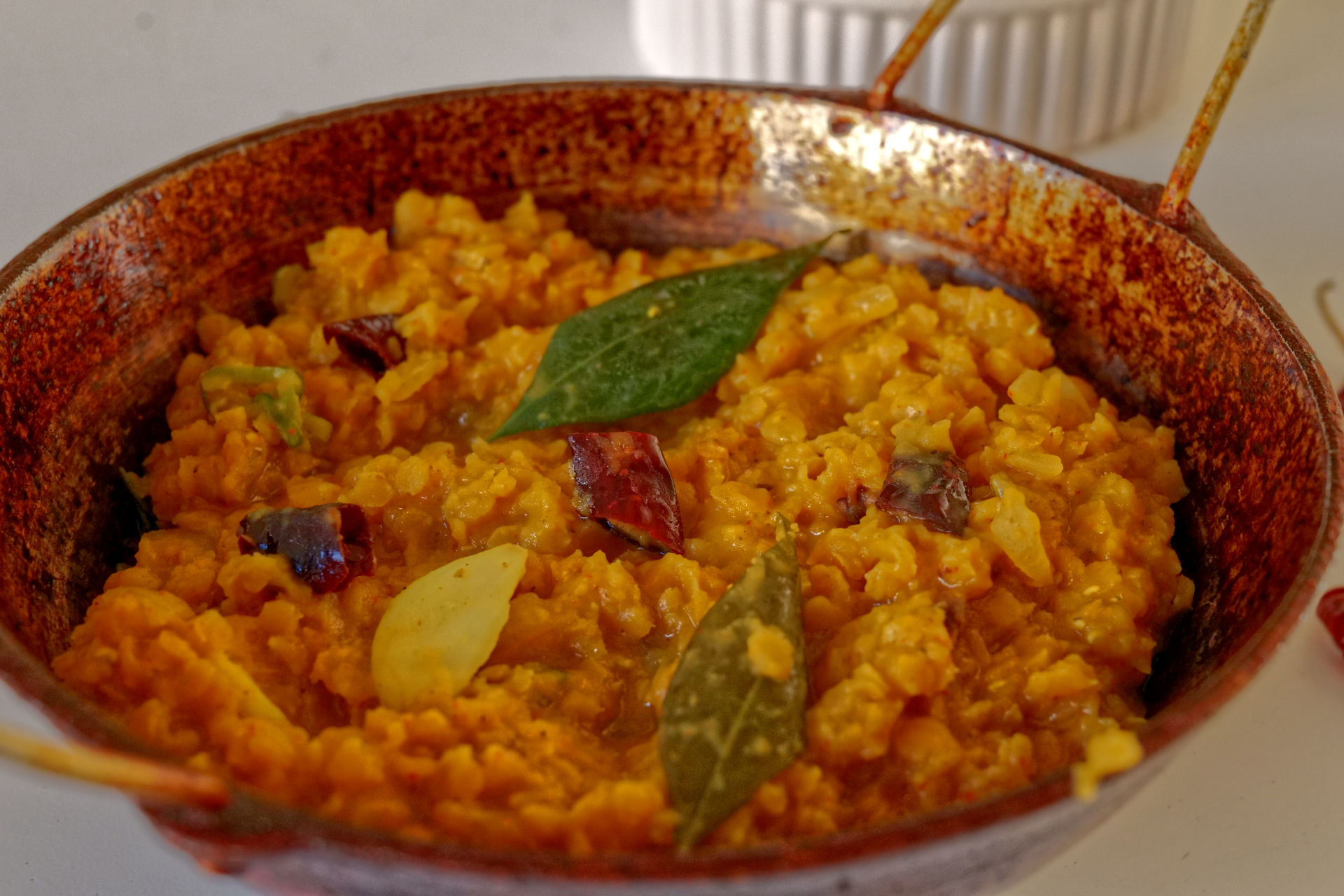 Stir-fried dhal