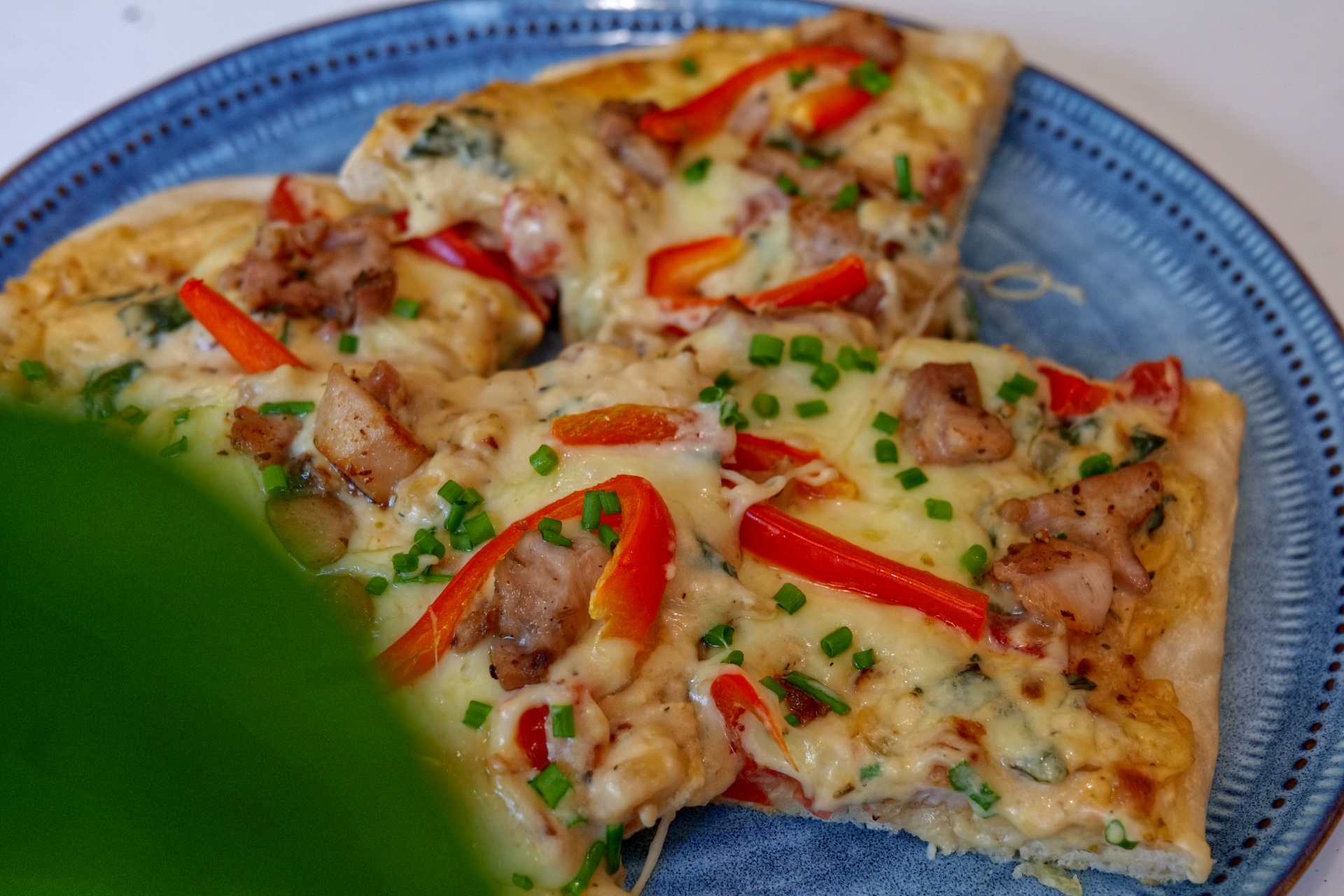 Tuscan Chicken Pizza