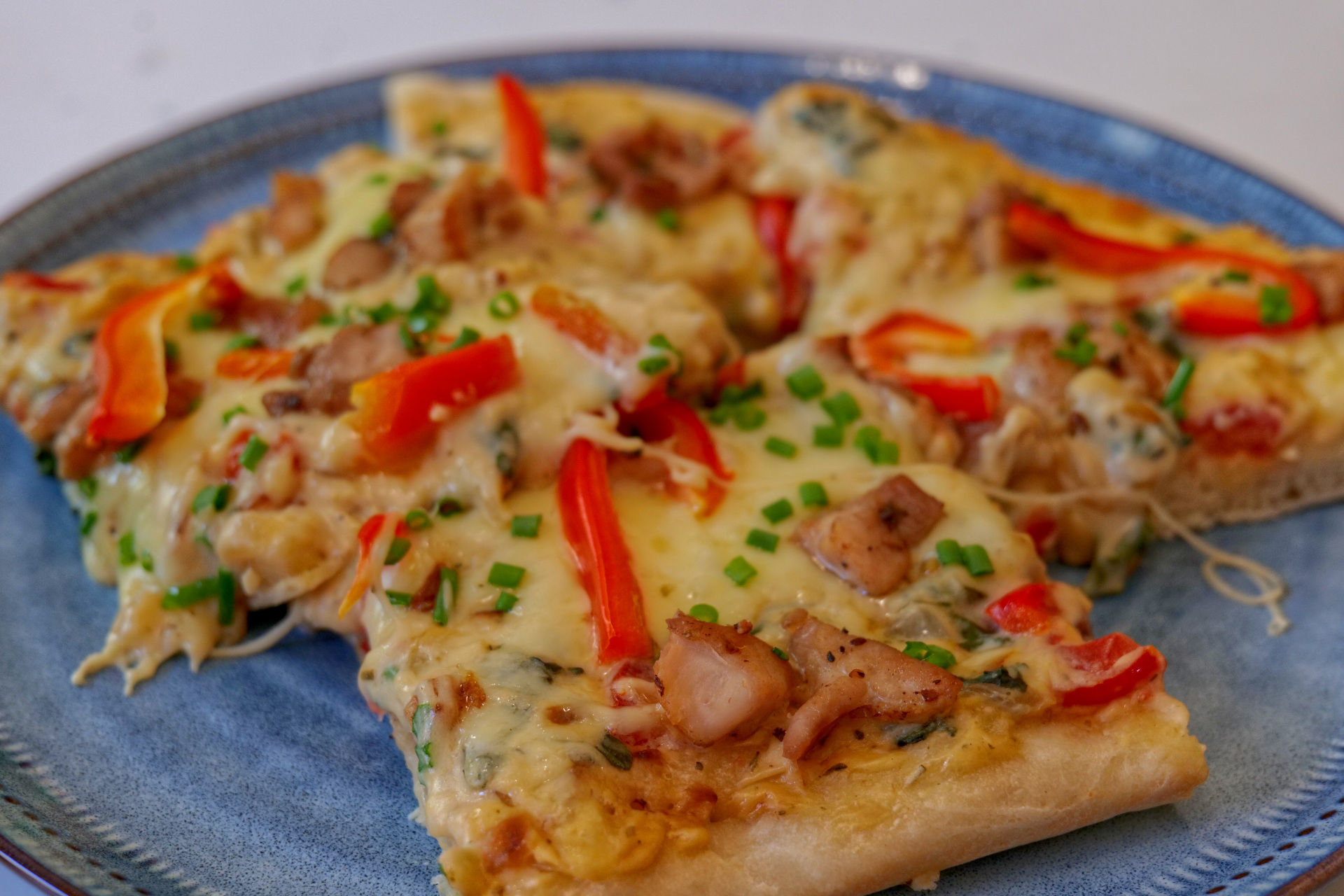 Tuscan Chicken Pizza