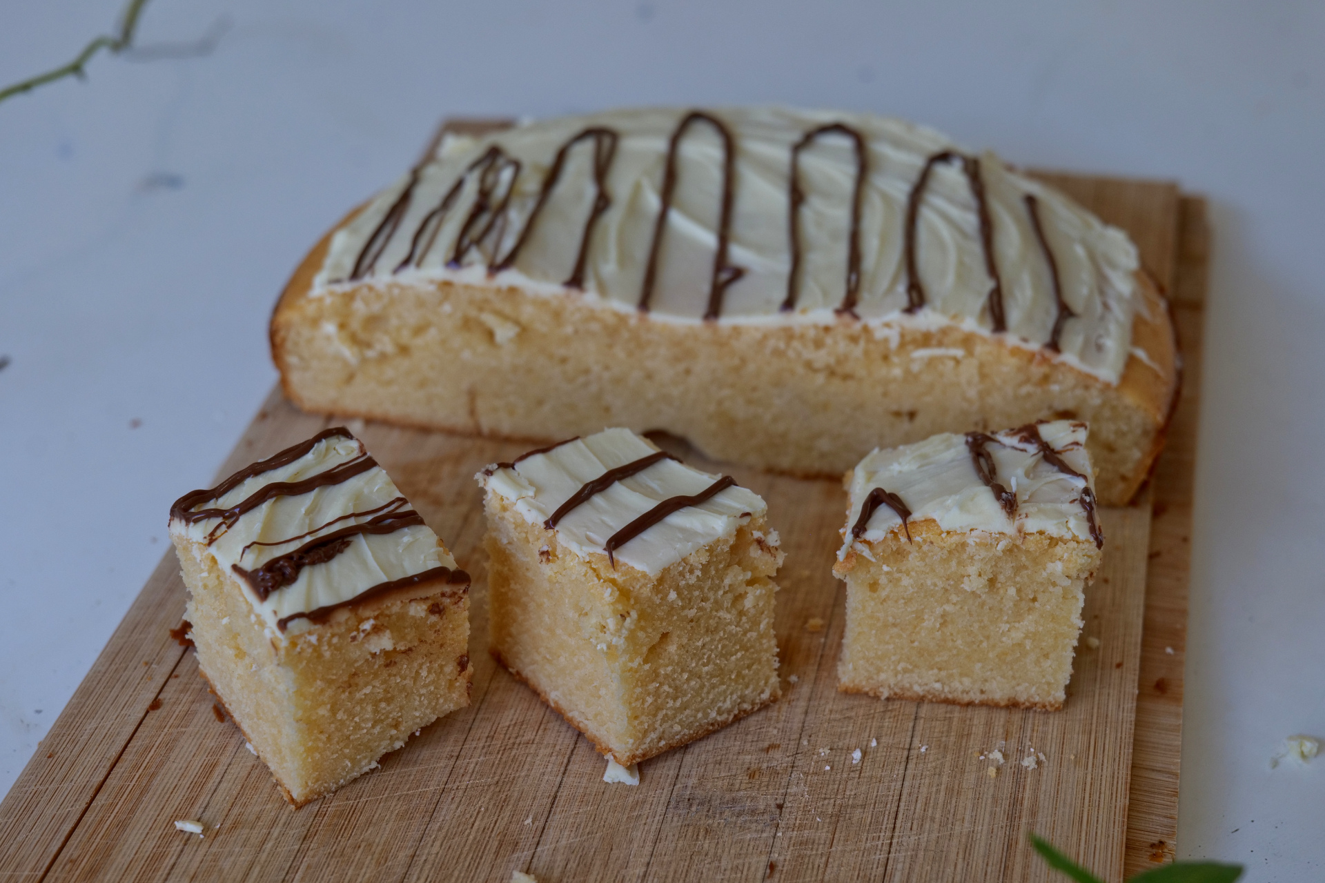 White Chocolate Mud Cake