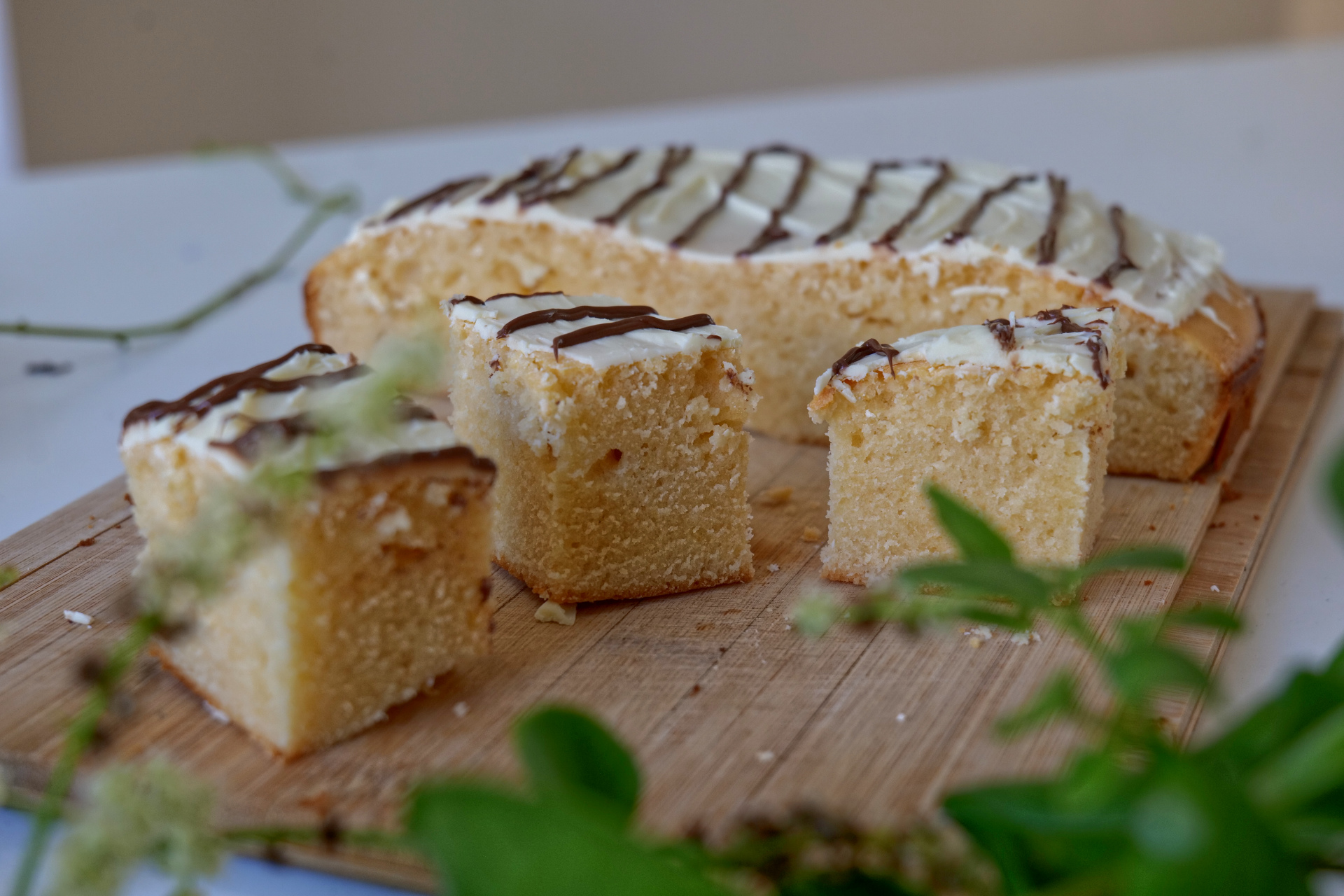 White Chocolate Mud Cake