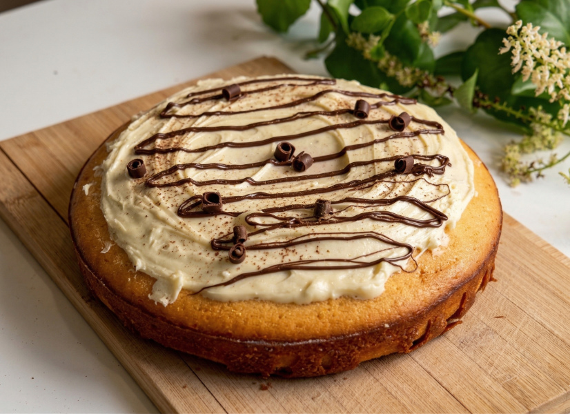 White Chocolate Mud Cake