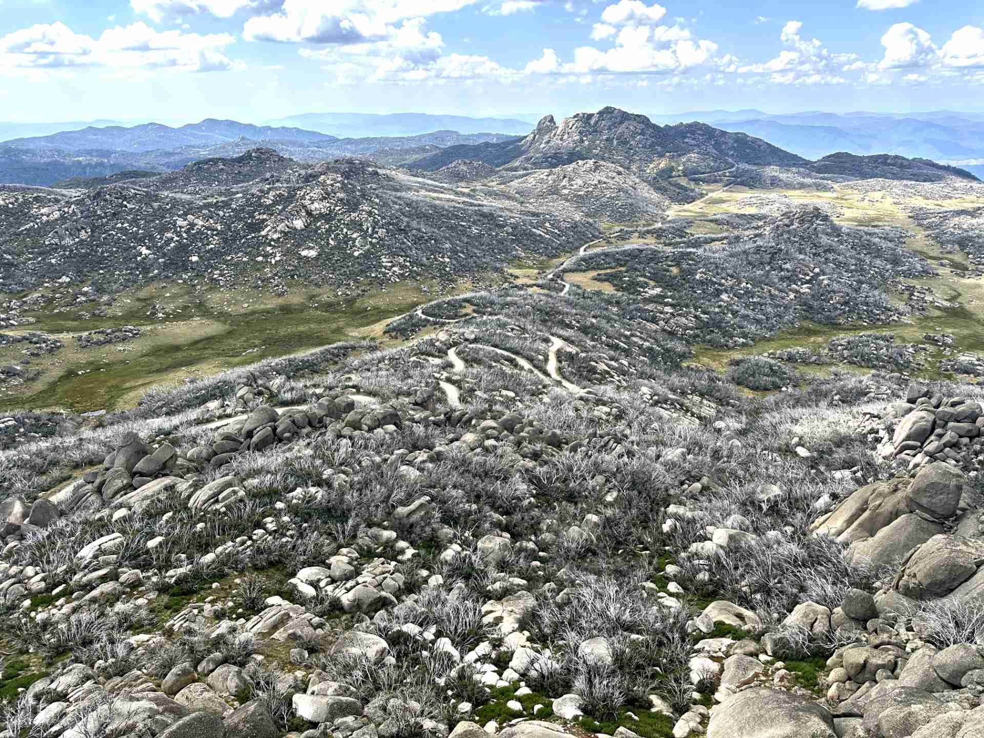 Rock formation of Mount Buffalo